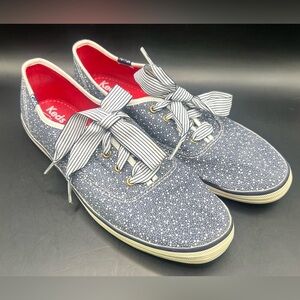 Keds x Taylor Swift, White/Navy Sneakers,‎ Size: 8